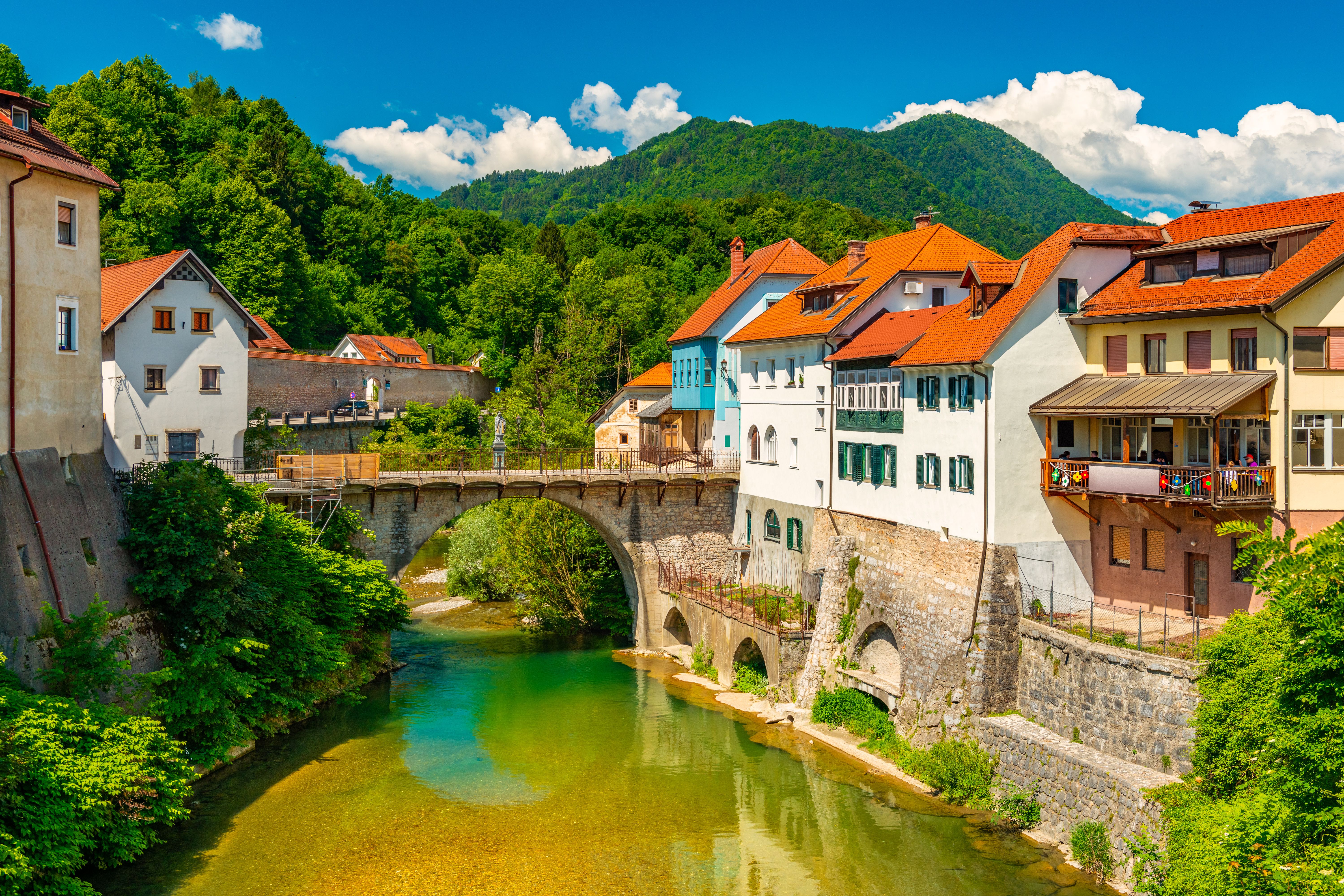 Škofja Loka, Kapucinski most