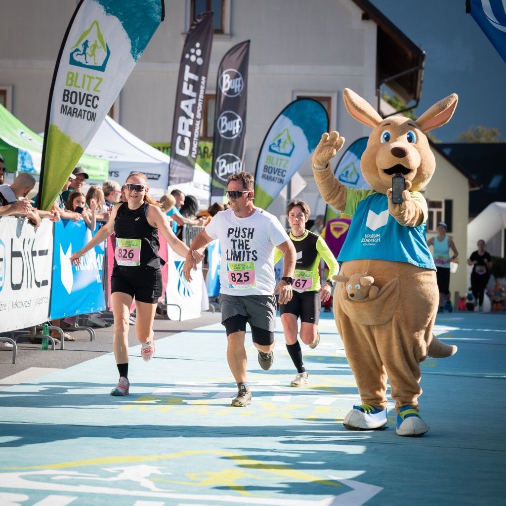 Bovecmaraton Fun Run Finish 95