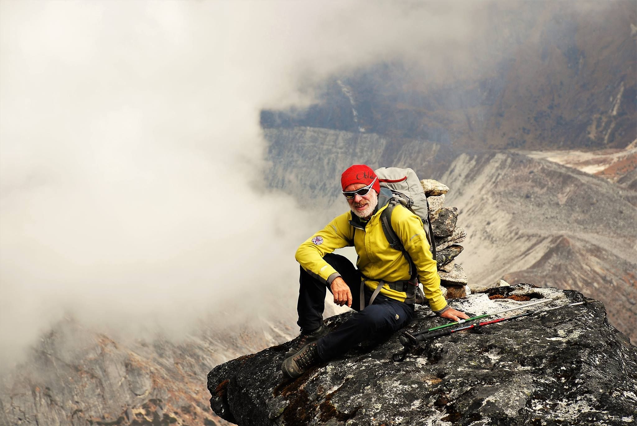 Andrej Štremfelj je z alpinizmom začel v času, ko zaščitne opreme praktično ni bilo (vir: Facebook)