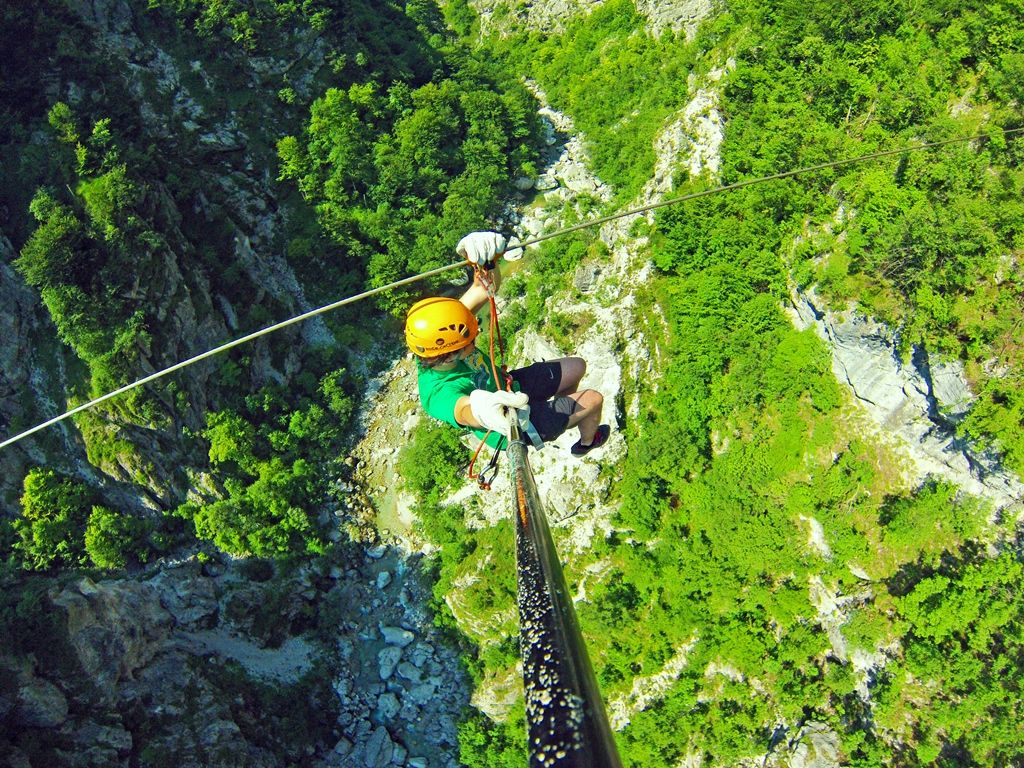 Zipline Bovec